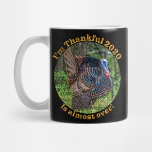 Thanksgiving 2020 Thankful this year is almost over Mug